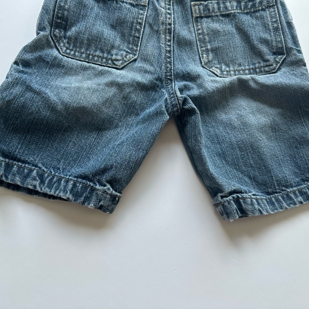 6/20$ Joe Fresh kids toddler blue denim shorts size 2 years - Picture 8 of 8
